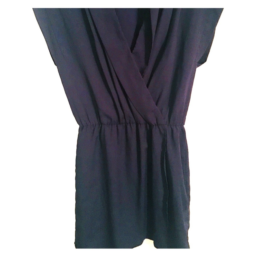 Aqua Navy Blur Dress